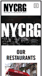 Mobile Screenshot of nycrg.com